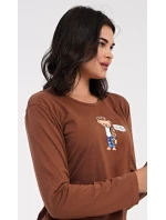 Dámské pyžamo dlouhé Bear