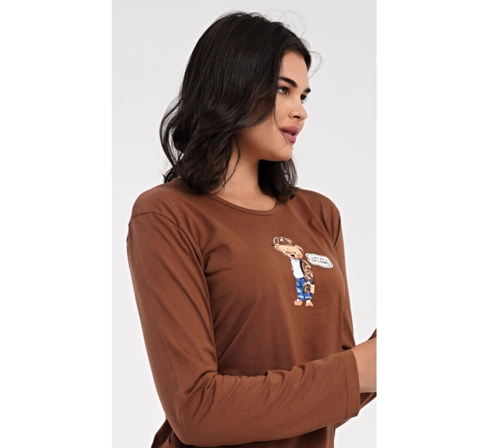 Dámské pyžamo dlouhé Bear