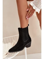 Boty na podpatku  model 216949 Step in style