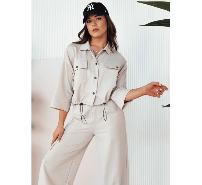 Dámská souprava beige Dstreet model 21975290 - FashionStreet