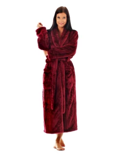 Dámský župan LIlly extra 2120 vínová - Vestis