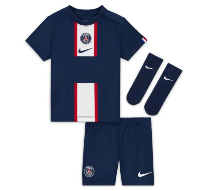 Dětská fotbalová souprava PSG 2022/23 Home Jr DJ7917 411 - Nike Dětská fotbalová souprava PSG 2022/23 Home Jr DJ7917 411 - Nike