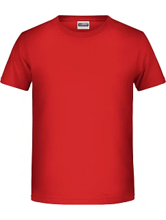 Chlapecké tričko z bio bavlny red model 22534144 - Daiber