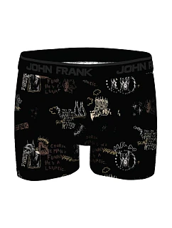 Pánské boxerky John Frank JFBDMOD190-MR.DOG