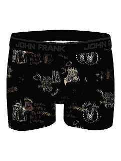 Pánské boxerky John Frank JFBDMOD190-MR.DOG