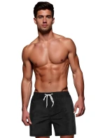 Pánské plavecké šortky černé Dstreet SX2366 Pánské plavecké šortky černé Dstreet SX2366