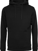 Build your Brand BY 011 Mikina s kapucí z těžké bavlny 56.0011 black