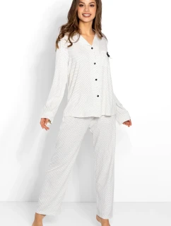 Pyžamo Beatrice Ecru - Momenti Per Me