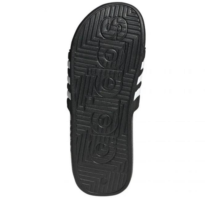 Pánské žabky Adissage M F35580 Černá s bílou - Adidas Pánské žabky Adissage M F35580 Černá s bílou - Adidas