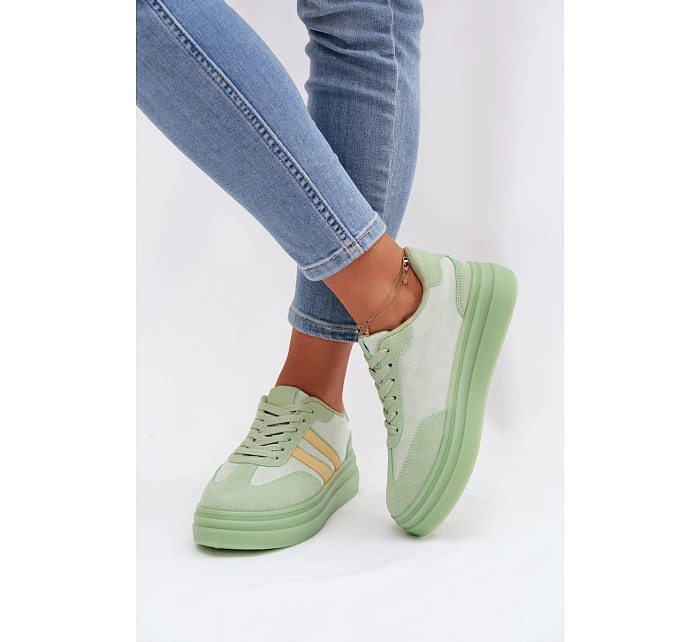 Dámské tenisky A021 zelené - Galleria