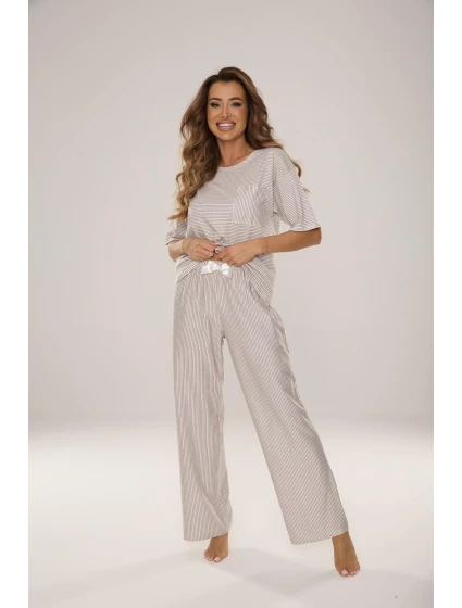 Pyžamo De Lafense 037 Camelia kr/sr S-2XL