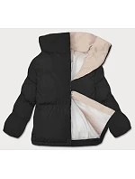 Černá bunda typu pro přechodné období model 21345430 - J.STYLE Černá bunda typu pro přechodné období model 21345430 - J.STYLE