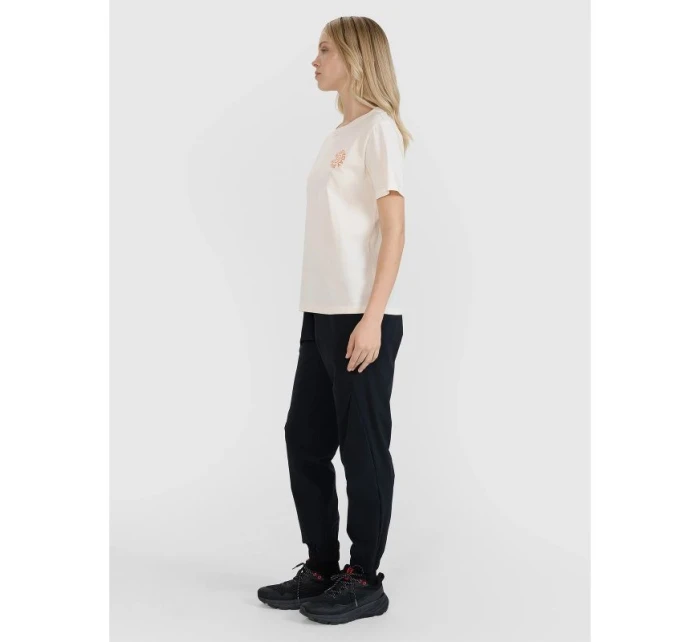 Dámské tričko oversize s potiskem model 21433342 - 4F Dámské tričko oversize s potiskem model 21433342 - 4F