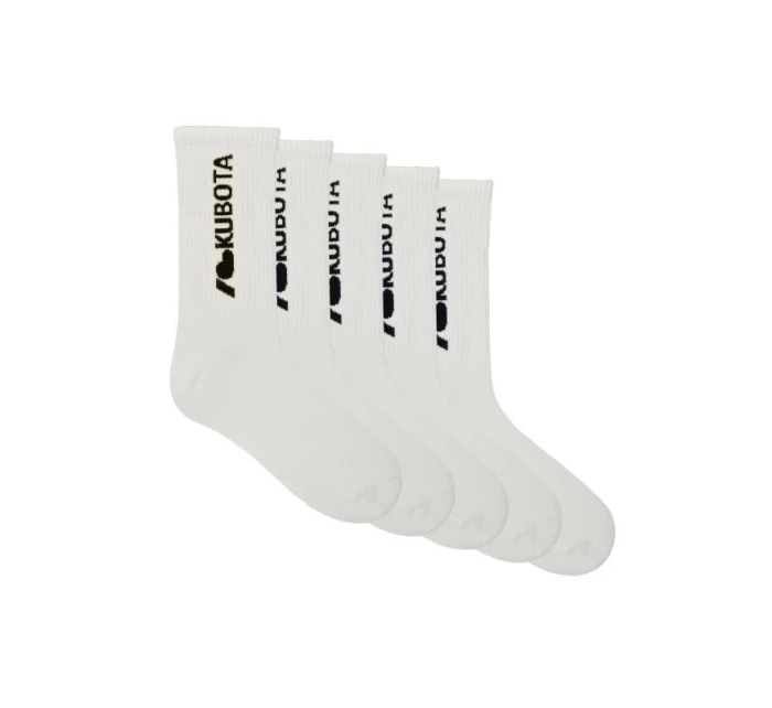 Kubota 5 balení krémových ponožek i love kubota K25SS-300-002-01-5