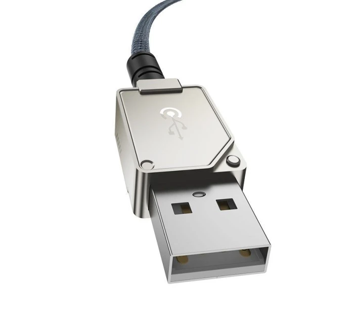 Baseus Nezlomitelný kabel USB-IP 2,4A 1m (bílý)
