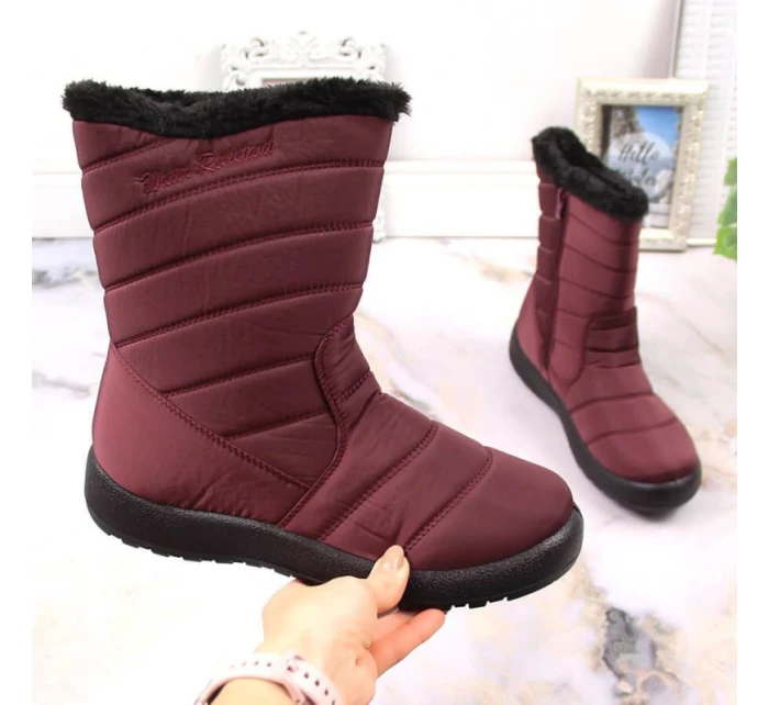 NEWS W EVE378B zateplené sněhové boty