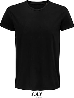 SOL'S Pioneer Men Pánské tričko z bio bavlny 25.3565 deep black
