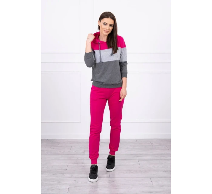 model 18742399 barevná pruhovaná souprava - K-Fashion model 18742399 barevná pruhovaná souprava - K-Fashion