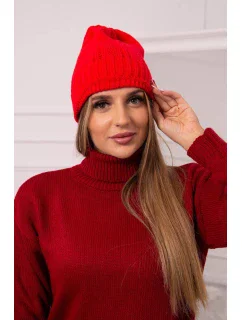 Dámská čepice Irmina model 18751863 červená - K-Fashion