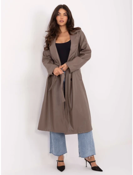 Płaszcz IT PL model 21488767 szaro beżowy - FPrice