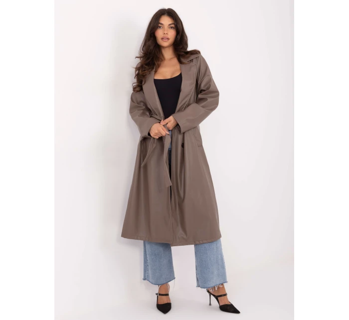 Płaszcz IT PL model 21488767 szaro beżowy - FPrice