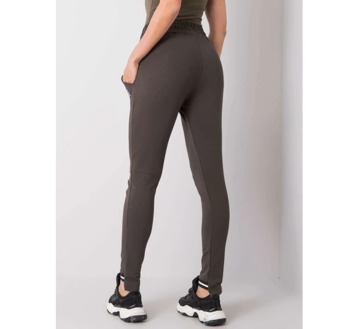 Tepláky RV DR 5773.18X tmavá khaki