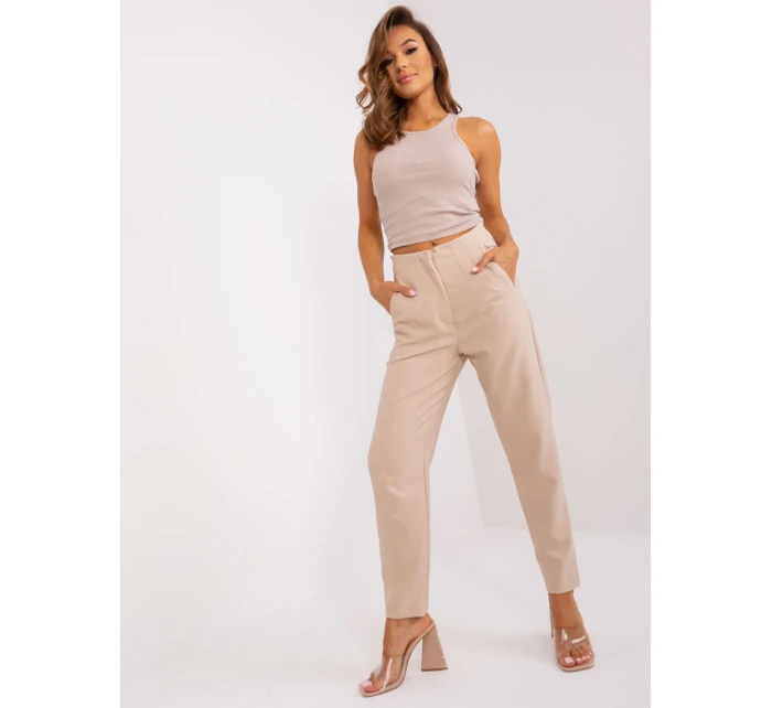 TW SP OB067 kalhoty.41P béžová