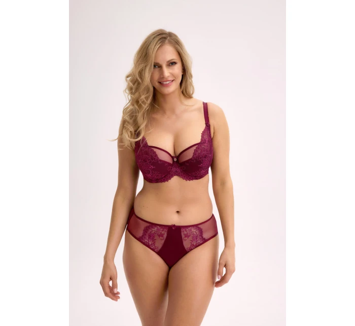 Dámská podprsenka Jovana 1313 Bordó - Gaia