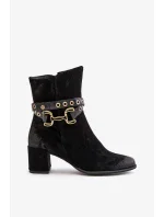 Boty na podpatku model 202648 Step in style Boty na podpatku model 202648 Step in style