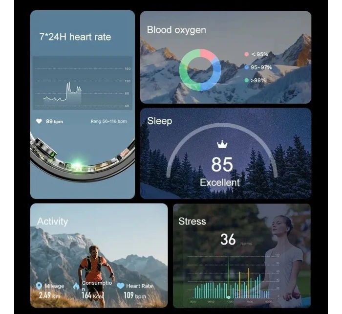 Chytrý prsten RUBICON R6 Deep Grey SIZE-9(US) SMARUB323 Chytrý prsten RUBICON R6 Deep Grey SIZE-9(US) SMARUB323