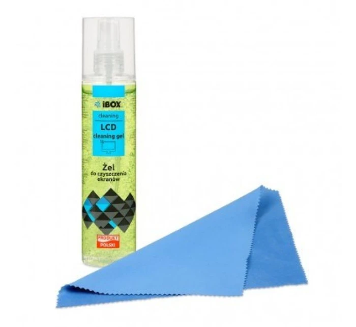 Sada příslušenství IBOX LCD GEL+MICROFIBRE 250ML CHGG2