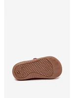 Dětské dívčí barefoot pantofle Růžové model 22100987 - Milami Dětské dívčí barefoot pantofle Růžové model 22100987 - Milami