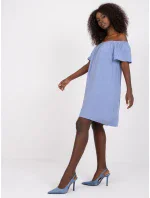 Dámské šaty-D73761M30145G světle modré