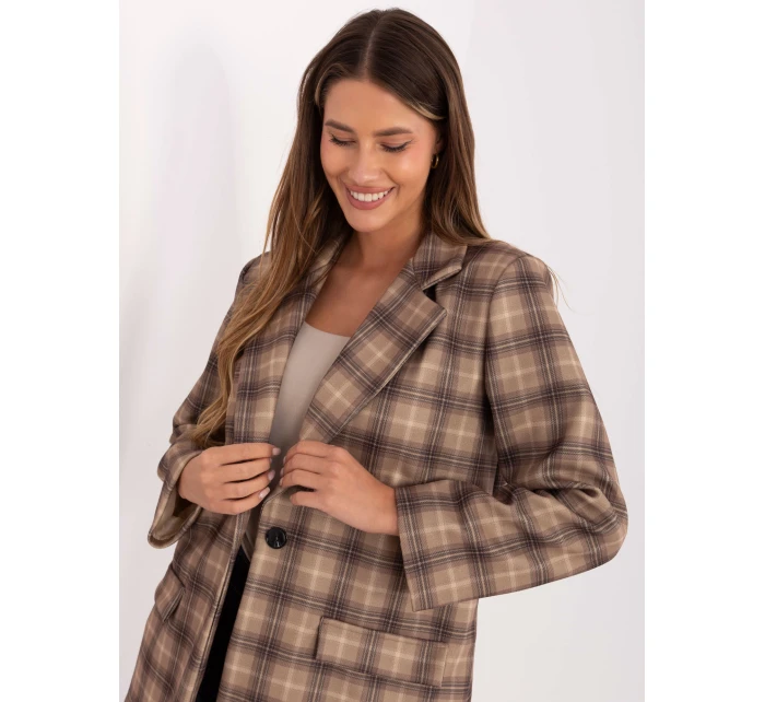 Marynarka IT MA model 21418054 beżowy - FPrice