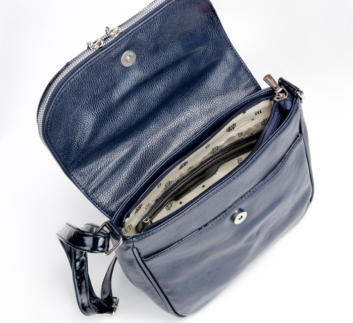 Monnari Bags Dámská kabelka s ozdobnými střapci námořnická modrá