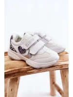 Dětská sportovní obuv na suchý zip Big Star KK374022 Bíle Dětská sportovní obuv na suchý zip Big Star KK374022 Bíle