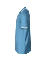 Urban polokošile pánská azurově modrá