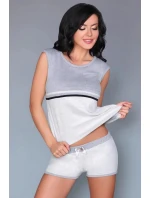 Dámské pyžamo Wendi šedé - LivCo Corsetti