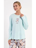 Dámské pyžamo dlouhé model 21748290 - Vienetta