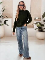 CAMERON dámský svetr zelený FashionStreet MY1153 CAMERON dámský svetr zelený FashionStreet MY1153