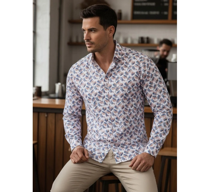 Pánská bílá košile Dstreet model 21968185 - FashionStreet Pánská bílá košile Dstreet model 21968185 - FashionStreet