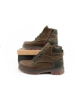 Mid pánské boty boots smart leather green brown model 21420822 - Wrangler Mid pánské boty boots smart leather green brown model 21420822 - Wrangler