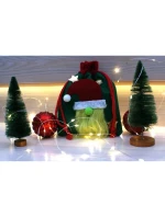 Vánoční dárková taška s Mickey 15x20CM