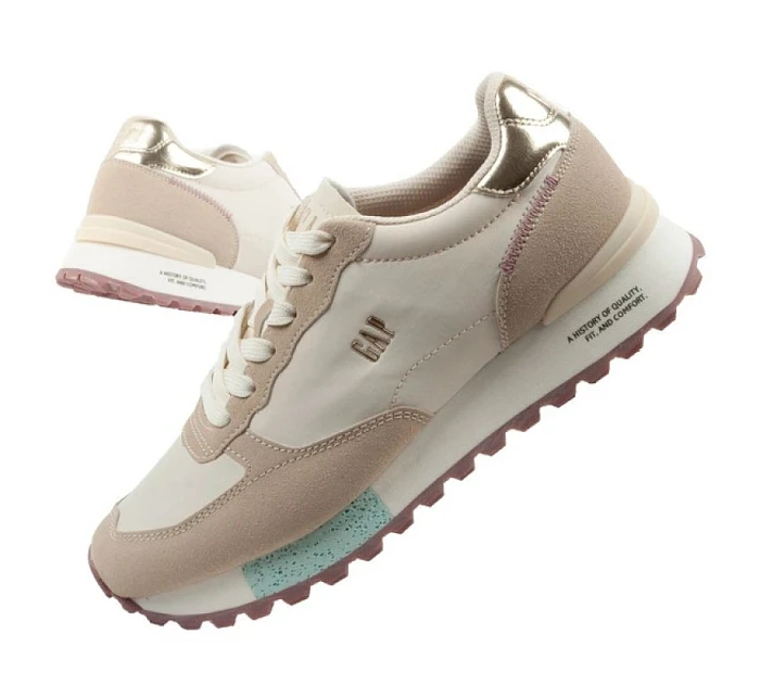 dámské sportovní boty beige tenisky pohodlné módní dámské model 22061867