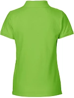 O Dámské piqué polo z bio bavlny lime model 22503831 - Neutral O Dámské piqué polo z bio bavlny lime model 22503831 - Neutral