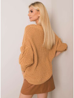 OH BELLA Oversized velbloudí svetr