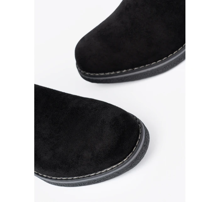 Trendy černé kotníčkové boty dámské Obcas Trendy černé kotníčkové boty dámské Obcas