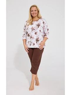 Pyžamo model 22280223 Ashley 3/4 3XL–5XL - Cornette