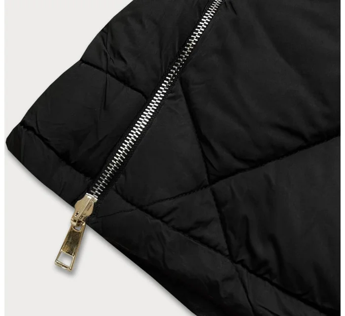 DWUSTRONNA KURTKA DAMSKA ZIMOWA CZARNA model 21243151 - LHD