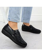 Dámské pohodlné nazouvací boty Unisoft 8910 v maskáčovém provedení